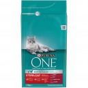 Purina One Gatos Esterilizados rico en Buey y Trigo