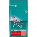 Pienso Purina One Bifensis Esterilizados rico en Salmón y Trigo para gatos