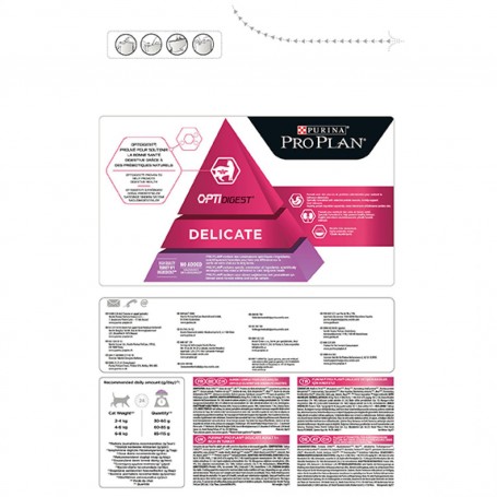 Purina Pro Plan Gato Delicate Optidiges Pavo