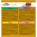 Sabores de comida húmeda PURINA GOURMET Gold   Terrine  Pack Surtido