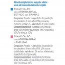 PURINA GOURMET Crystal Soup atún natural servido con gambas y atún natural y anchoas