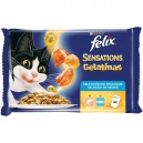 PURINA FELIX Sensation   Gelatinas Selección Pescado