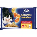 PURINA FELIX Sensation Gelatinas Selección de Carnes