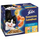 PURINA FELIX Sensation   Gelatinas Selección de Pescados