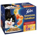 PURINA FELIX Sensation   Gelatinas Selección de Carnes