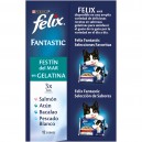 PURINA FELIX Fantastic Festín del Mar en Gelatina pack surtido sobres