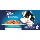 PURINA FELIX Fantastic Festín del Mar en Gelatina pack surtido sobres