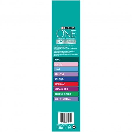 PURINA ONE Bifensis Pelaje y Bolas de Pelo rico en Pollo y Cereales