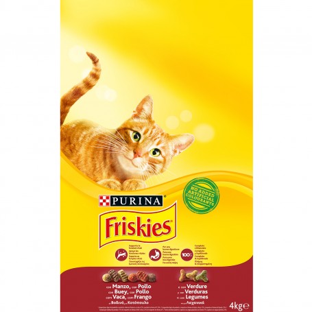 Purina Friskies Cat Adult Buey Pollo Verduras