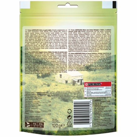 Snacks para perros Purina Adventuros Sticks