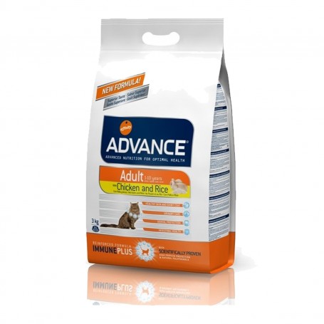 Pienso Advance Adult Chicken & Rice para gatos