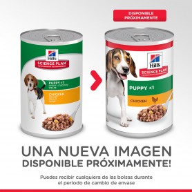 Hill's Science Plan alimento húmedo cachorro sabor pollo - lata