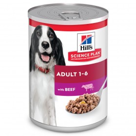 Hill's Science Plan Adult Alimento húmedo perro sabor vacuno - lata