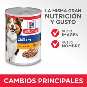 Hill's Science Plan Mature Adult alimento húmedo perro sabor pollo...