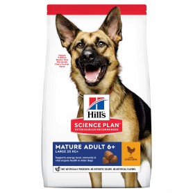 Hill's Science Plan Mature Adult Large Breed alimento seco perro...
