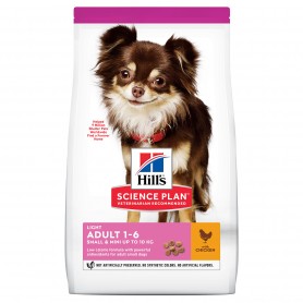 Hill's Science Plan Adult Light Small & Mini alimento seco perro pollo