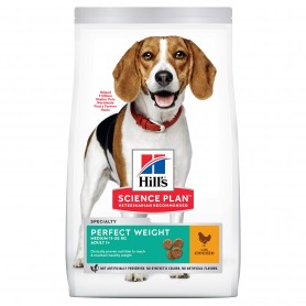 Hill's Science Plan Adult Perfect Weight Medium alimento seco perro...