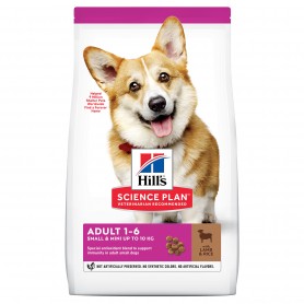 Hill's Science Plan Adult Small & Mini alimento seco perro cordero...