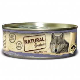 Natural Greatness Pescado de Mar con Kelp perro (lata)