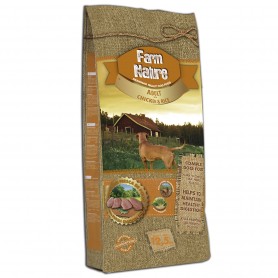 Farm Nature Pollo con Arroz perro