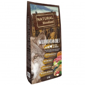 Natural Woodland wild iberian diet perro