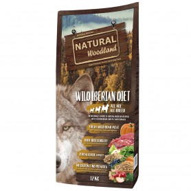 Natural Woodland wild iberian diet perro