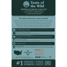 Taste of the Wild Appalachian Valley Small Breed Venado