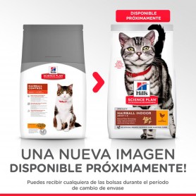 Hill's Science Plan Adult Hairball & Indoor alimento seco gato pollo