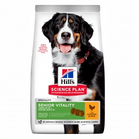 Hill's Science Plan Senior Vitality alimento para perros mayores 6+...