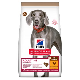 Hill's Science Plan NO GRAIN alimento para perros adultos de razas...