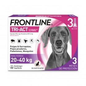 Caja  6 pipetas Frontline Triple Protección