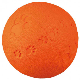 Pelota con sonido, caucho natural, ø 6 cm