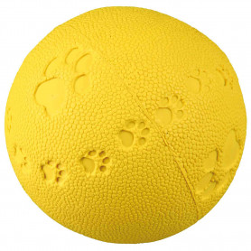 Pelota con sonido, caucho natural, ø 6 cm