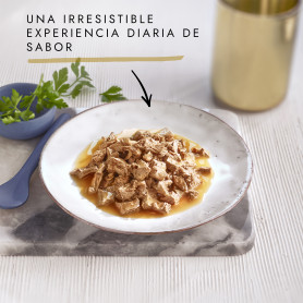 Purina Gourmet Perle Delicias en Salsa con Pollo y Buey