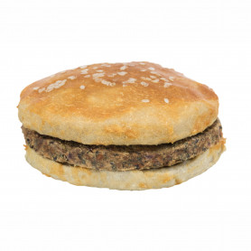 Hamburguesa de pollo para perros