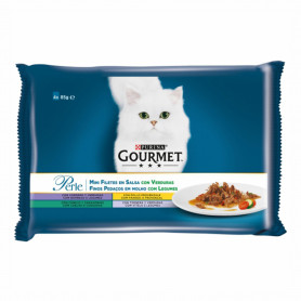 Purina Gourmet Perle Finas láminas con Legumbres con Cordero, con...