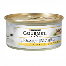 Purina Gourmet Diamant Finas lonchas con Pollo.
