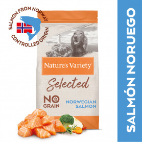 Natures Variety Selected Grain Free Medium Adult Salmón