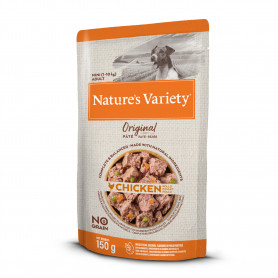 Natures Variety Original Grain Free Mini chicken Pouch
