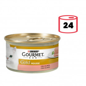 Purina Gourmet Gold Mousse Salmón