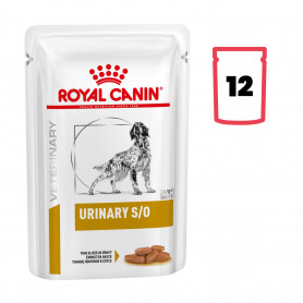 Royal Canin Urinary S/O Alimento Húmedo para Perros En Salsa