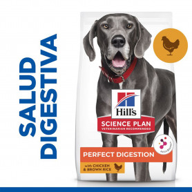 Hill's Science Plan Perfect Digestion Large Breed Adult 1+ Alimento...