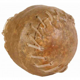 Pelota béisbol piel rellena 8 cm