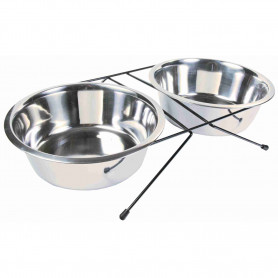 Set comederos acero Inoxidable