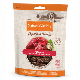 Nature's Variety Snacks Superfoods Ternera