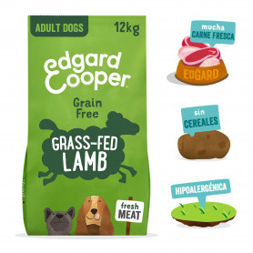 Edgard & Cooper, pienso sin cereales con cordero fresco para perros...
