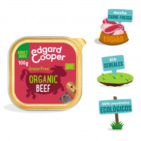 Edgard & Cooper, pack 17 tarrinas sin gluten con vacuno ecológico...