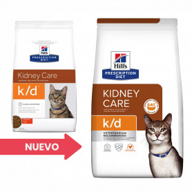 Hill's Prescription Diet k/d alimento para gatos con Pollo