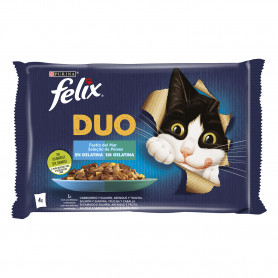 Purina Felix Duo Festín del Mar en Gelatina