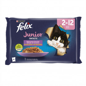 Purina Felix Fantastic Junior Grill en Gelatina